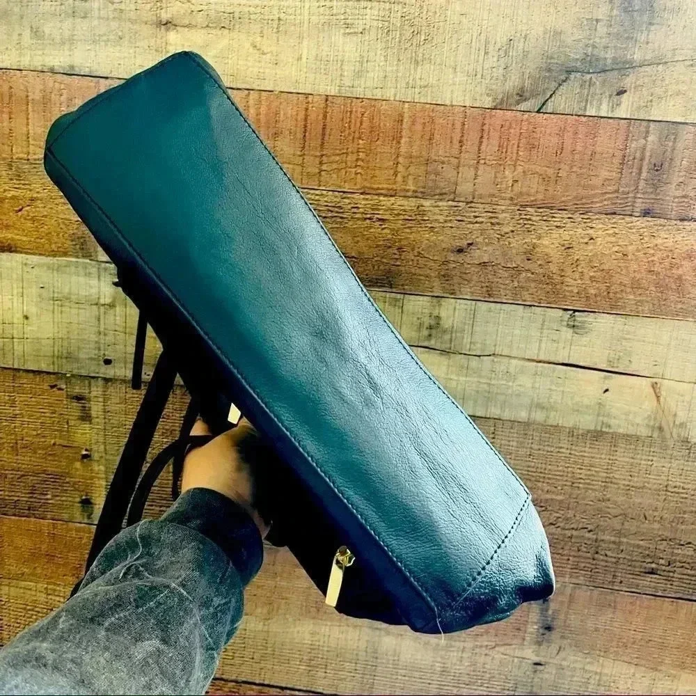NWOT Via Spiga Leather Laptop/Work Bag